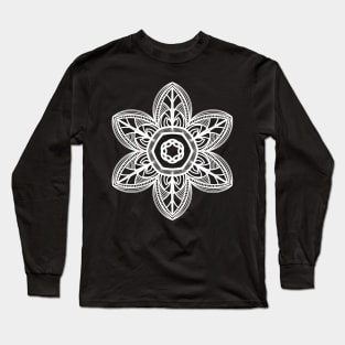 mandala magic circle ideas 023 Long Sleeve T-Shirt